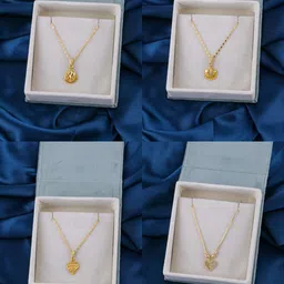 Brandsoon Set of 4 Gold-Plated Brass Necklaces image 1