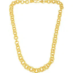 MEMOIR Unisex Brass Gold-Plated Chain image 2