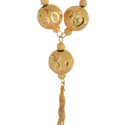 MEMOIR Unisex Gold-Plated Minimal Necklace image 2