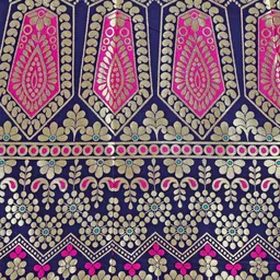 PURVAJA Woven Design Ready to Wear Lehenga & Unstitched Blouse With Dupatta image 2