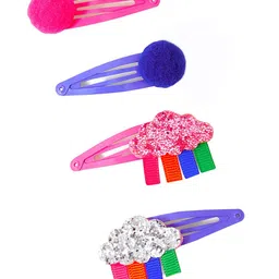Accessorize Girls Set Of 4 Embellished Tic Tac Hair Clip-picture-37