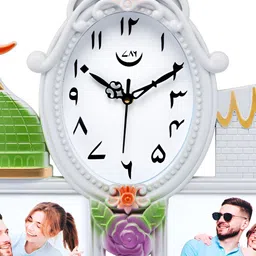 Attractionz White Contemporary Wall Clock-picture-20