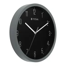 Titan Grey & White Traditional Wall Clock image 2