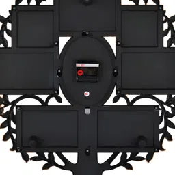 Attractionz White Round Contemporary Wall Clock image 4