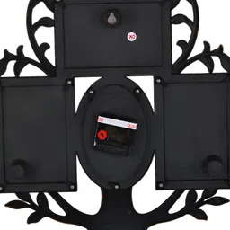 Attractionz Beige Oval Shaped Textured Analogue Wall Clock image 5