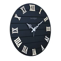 RANDOM Unisex Black Clocks image 3