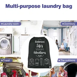 Kuber Industries Black 3 Pieces Printed Fabric Multi-Utility Organisers image 5