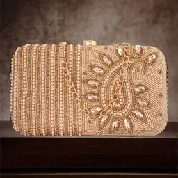 CRUSSET Embellished Box Clutch-picture-43
