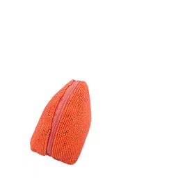 FRINGES Embellished Half Moon Clutch image 2