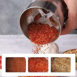 Drumstone Electric Stainless Steel Grinder Machine for Cereals, Grains, Spices, Herbs, and Coffee Beans: Perfect for Home Use image 4