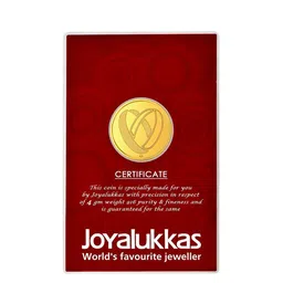 Joyalukkas Vishnu 22KT Gold Coin-4gm-picture-32