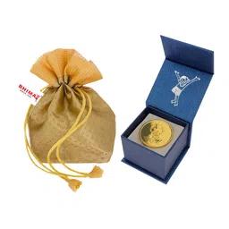 BHIMA BIS Hallmark 22K 916 Purity Lakshmi Gold Coin 1 gram-picture-33
