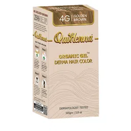 QUIKHENNA Organic Gel Derma Hair Colour 165 g - Golden Brown-image-19