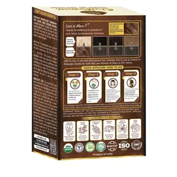 QUIKHENNA 100% Grey Coverage Organic Gel Hair Colour 210g- Light Golden Brown 5G image 5