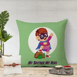 The Purple Tree Miss Unisex Rakhi With Printed Cushion & Roli Chawal-picture-11
