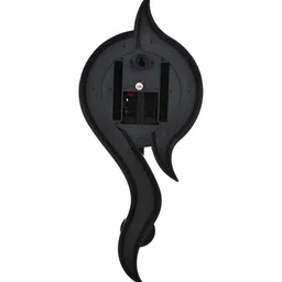 Attractionz Gold Toned & White Round Acrylic Traditional Wall Clock image 5