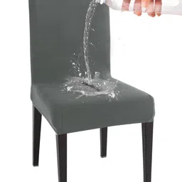 HOKIPO Grey 130 GSM Water Resistant Chair Cover-picture-31