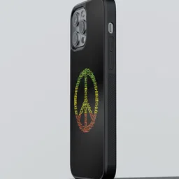 macmerise Symbol Of Peace Printed iPhone 12 Pro Phone Bumper Case-picture-26