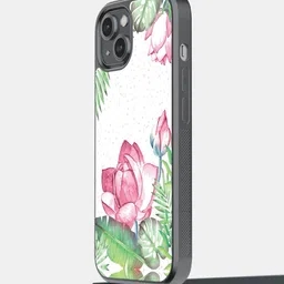 macmerise iPhone 14 Laotian Lotus Printed Bumper Case Cover image 1