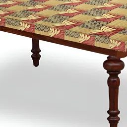 Stylista Yellow & Grey Ethnic Motifs Rectangle 4 Seater Table Cover-image-9