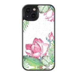 macmerise iPhone 14 Laotian Lotus Printed Bumper Case Cover image 3