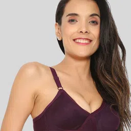 Aimly Seamless Medium Coverage All Day Comfort Non-Wired Non-Padded Cotton T-shirt Bra image 2