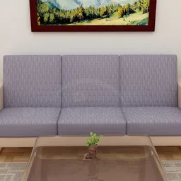 DREAM CARE Solid 3 Layered 3 Seater Sofa Covers-picture-27