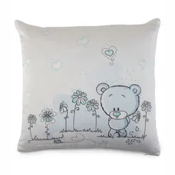 WAXWINGO Off White & Blue Cartoon Characters Rectangle Cushion Covers-picture-57