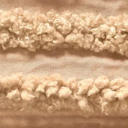 Saral Home Beige Striped 4 Piece Sofa Cover With Arms image 3