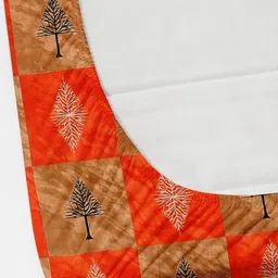 Bromwick Red Floral 210 TC Crib Bedsheet with 2 Pillow Covers image 4