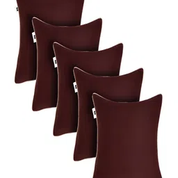 Stuff N' Fluff Brown 5 Pieces Square Cushion Covers image 3