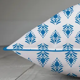 STITCHNEST Set of 5 Cotton Floral Square Cushion Covers image 2