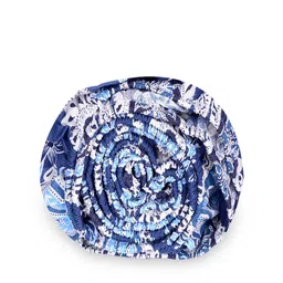 Divine Casa Blue & White Ethnic Motifs 144 TC Queen Bedsheet with 2 Pillow Covers image 3