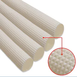 DREAM CARE Purple & Cream-Colored Printed Waterproof & Flexible 2-Seater Sofa Cover image 4