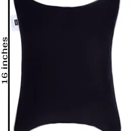 Stuff N' Fluff Black 5 Pieces Square Cushion Covers image 5