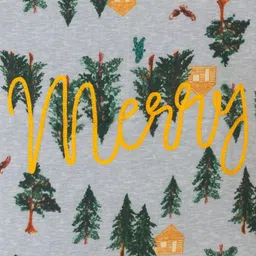 BandBox Grey & Green Floral Square Cushion Covers image 3