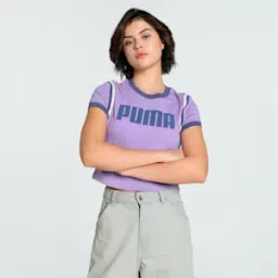 puma FUTURE..ARCHIVE Graphic Women's Slim Fit Crop Tee-picture-18