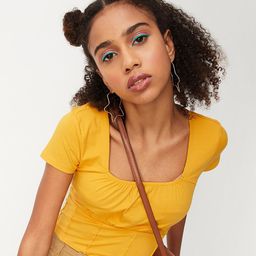 max Square Neck Cotton Crop Top-picture-41
