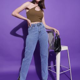 Stylecast X Kotty One Shoulder Crop Top-picture-12