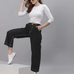 Friskers Women White Pack of 2 Solid Tops image 2