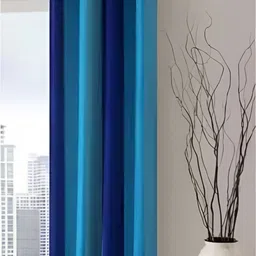 Shopgallery Blue Room Darkening Long Door Curtain-picture-15