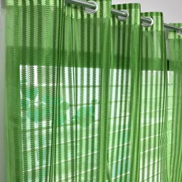 Homefab India Polyester Set of 4 Sheer Long Door Curtain image 5