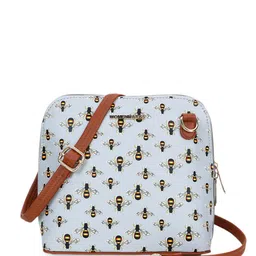 WOMEN MARKS Graphic Printed Structured Sling Bag-picture-15