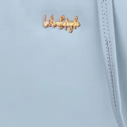 LIKE STYLE Colourblocked PU Structured Handheld Bag with Cut Work image 5