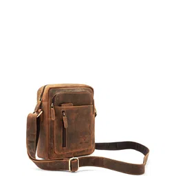 Goatter Textured Leather Structured Sling Bag image 2