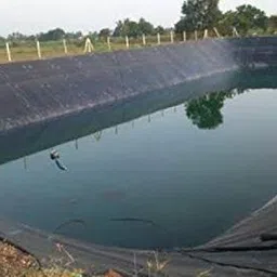 Rubber Heavy Sheet Black (20 ft x 20 ft) 500 GSM Fish Pond Liner Garden Pools HDPE Membrane Reinforced image 4