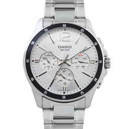 Casio Enticer Men Silver Analogue watch A833 MTP-1374D-7AVDF-picture-3