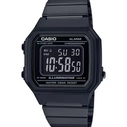 CASIO Unisex Black Digital Watch D199 B650WB-1BDF-picture-3