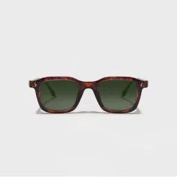 SAM AND MARSHALL Dzongu UV Protected Acetate Square Green Sunglasses-image-44
