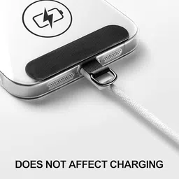 KHOLAD Marble Silicone Beaded Phone Wrist Strap, Cellphone Lanyard with Tether Tab, Elastic Hands-Free Wristlet Bracelet image 4